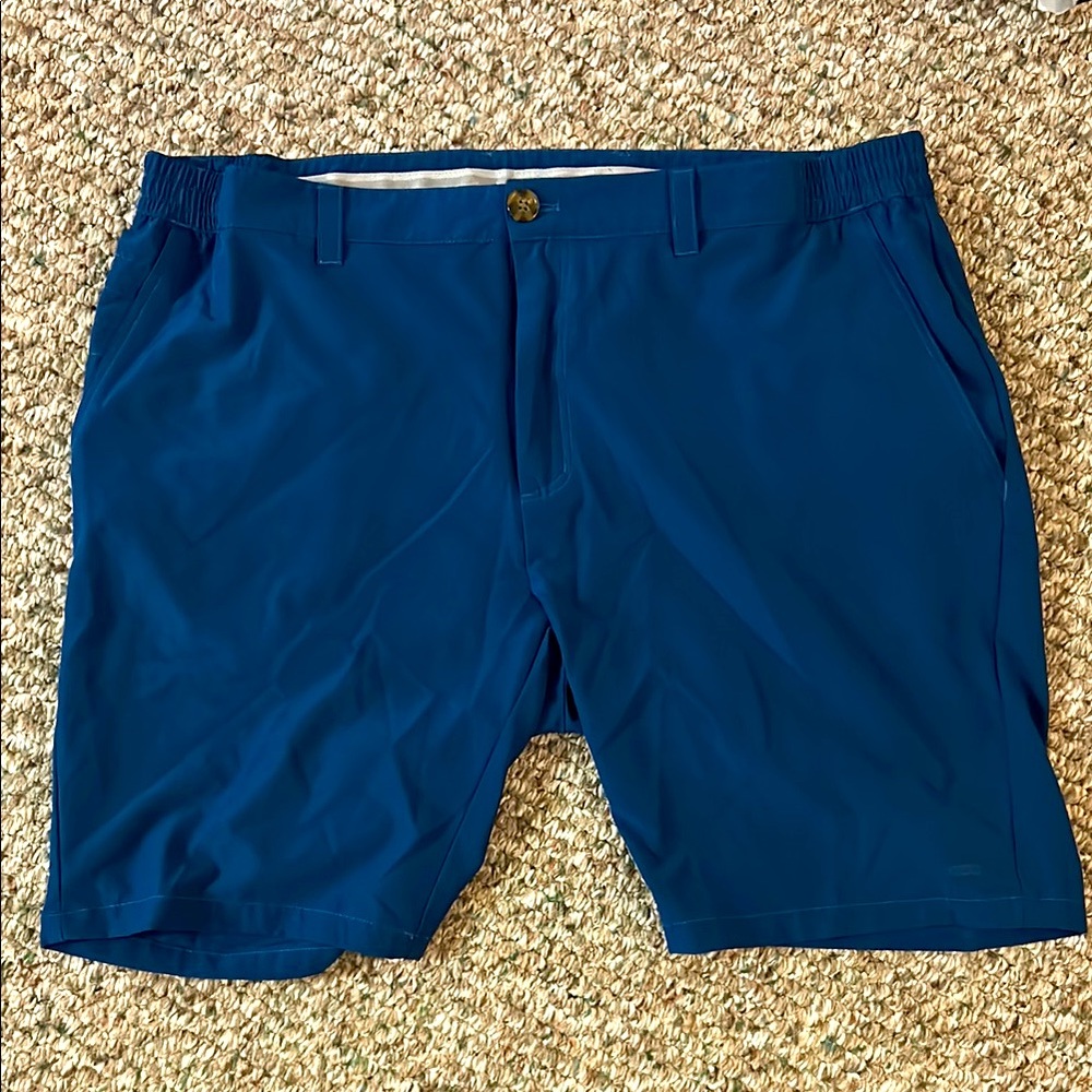 Classic Navy Men's Flat Front Shorts